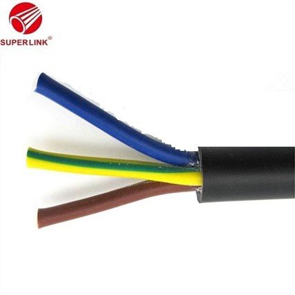 כבל חשמל RVV 2 Core 3 Core 4 Core נחושת ללא חמצן